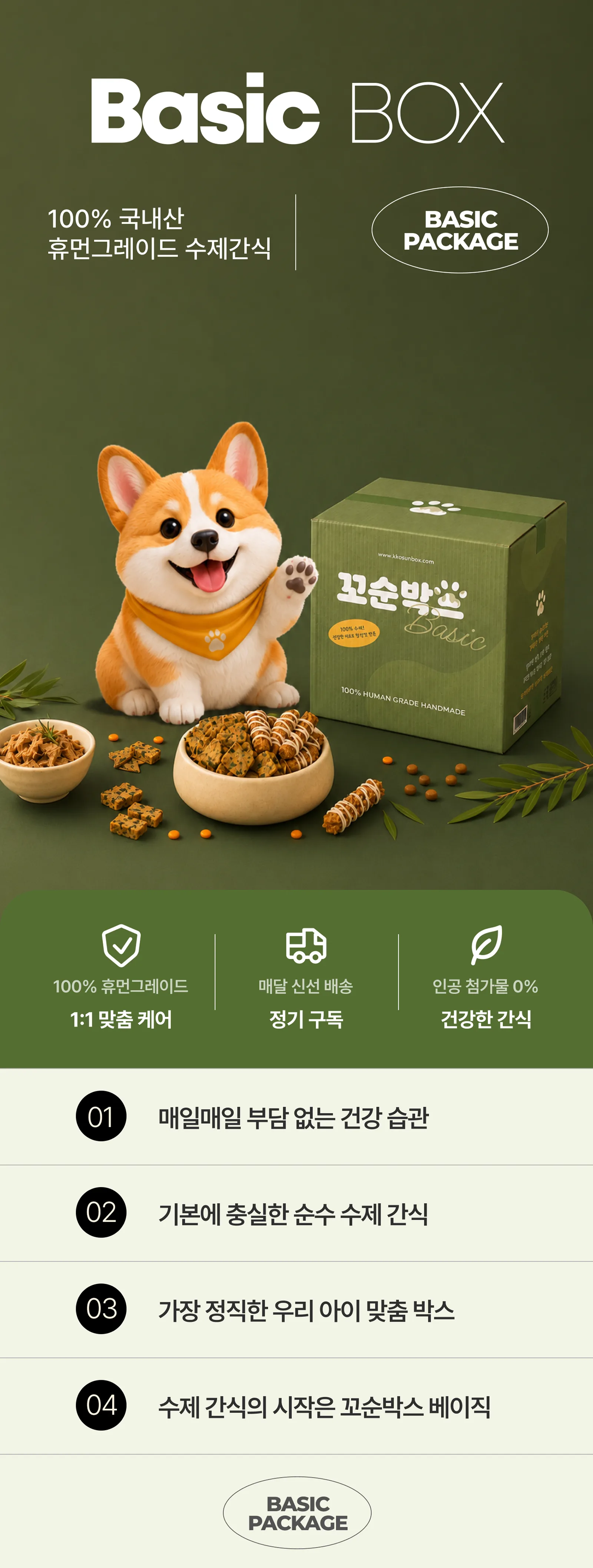 베이직 패키지 BOX 구독정보 상세 이미지 1
